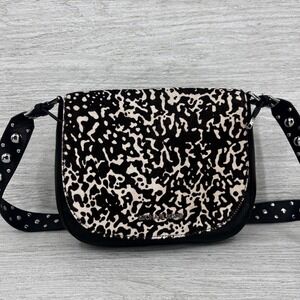 Michael Kors Black and Cream Crossbody Bag